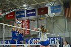 VB vs USCGA  Wheaton College Women's Volleyball vs U.S. Coast Guard Academy. - Photo by Keith Nordstrom : Wheaton, Volleyball